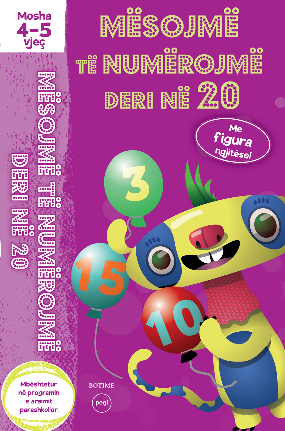 Mësojmë të numërojmë deri në 20 Mosha 4-5 vjeç