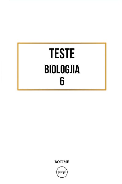 Biologjia  6 - Teste me bluprint 2023-2024