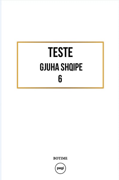 Gjuha shqipe 6 - Teste me Bluprint 2023-2024