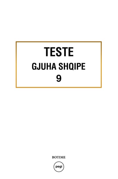 Gjuha shqipe 9 Periudha 1-3 -PEGI 2021-2022	