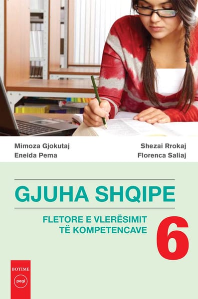 Fletore e vlerësimit të kompetencave Gjuha shqipe 6