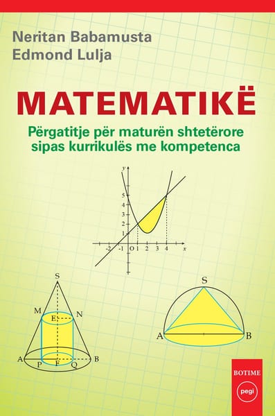 Përgatitës për maturën shtetërore sipas kurrikulës me kompetenca
Matematikë