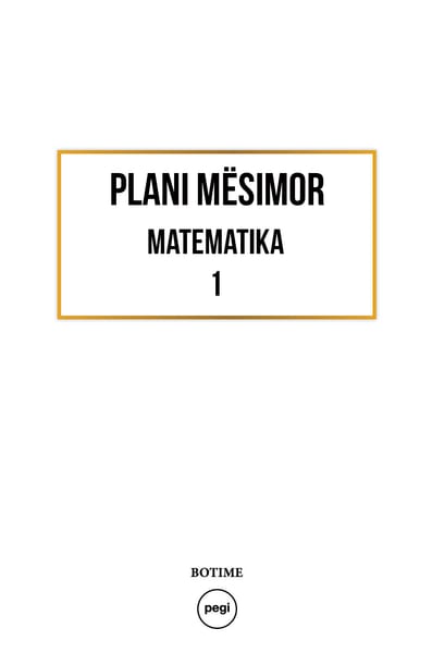 Matematika 1 Plani vjetor lëndor 2020-2021