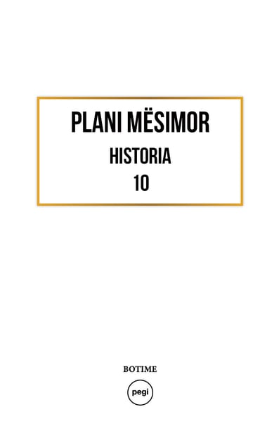Histori 10 - Plani vjetor 2020-2021