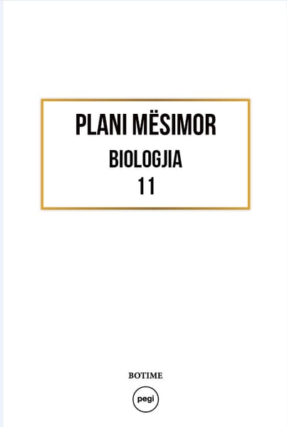 Biologjia 11 - Plani mësimor 2024-2025