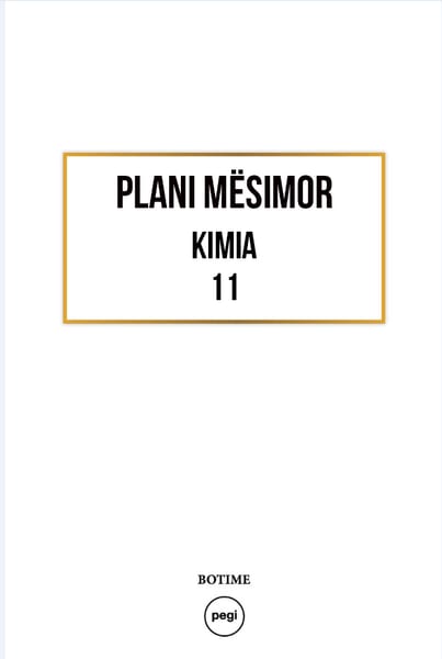 Kimia 11 - Plani vjetor 2020-2021