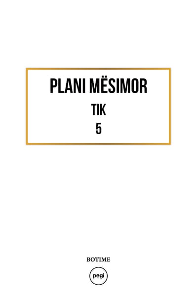 TIK 5 - Plani vjetor 2020-2021
