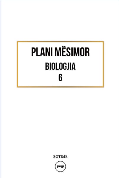Biologjia 6 - Plani vjetor 2020-2021