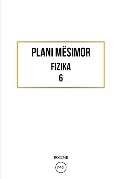Fizika 6 - Plani vjetor 2020-2021