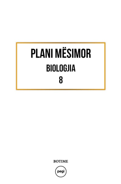 Biologjia 8 - Plani vjetor 2020-2021