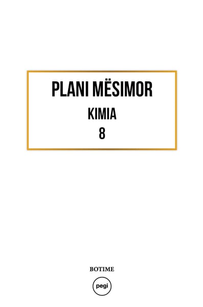 Kimia 8 - Plani mësimor 2024-2025