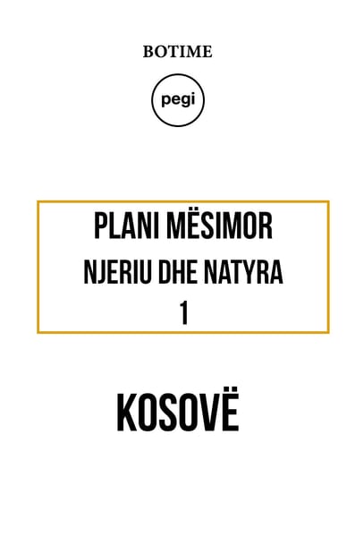 Njeriu dhe natyra 1 - Plani mësimor 2025-2026 