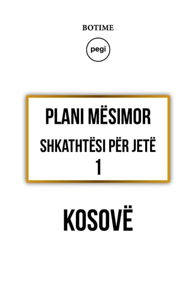 Shkathtësi për jetë 1 - Plani mësimor 2025-2026	