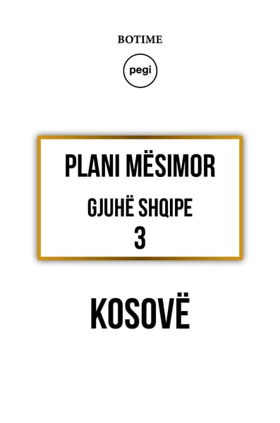 Gjuhë shqipe 3 - Plani mësimor 2025-2026 