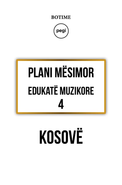Edukatë muzikore 4 - Plani mësimor 2025-2026  